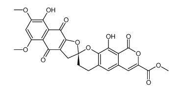 β-Rubromycin Structure