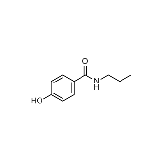 4-羟基-N-丙基苯甲酰胺结构式