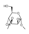 methyl 3-O-methyl-α-D-mannopyranoside结构式