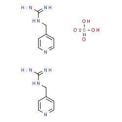 Guanidine, (4-pyridylmethyl)-, sulfate (2:1) (8CI) Structure