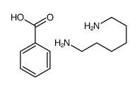 benzoic acid,hexane-1,6-diamine Structure