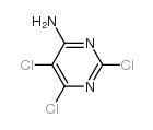4-Amino-2,5,6-trichloropyrimidine Structure