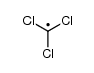 trichloromethyl free radical Structure
