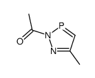 1-(5-methyldiazaphosphol-2-yl)ethanone Structure