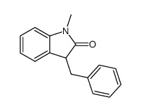 3-benzyl-1,3-dihydro-1-methyl-2H-indol-2-one Structure