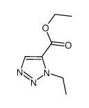 1H-1,2,3-Triazole-5-carboxylicacid,1-ethyl-,ethylester(9CI) Structure