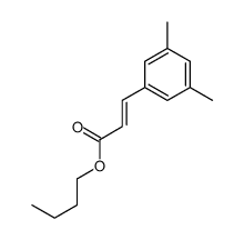 butyl 3-(3,5-dimethylphenyl)prop-2-enoate结构式