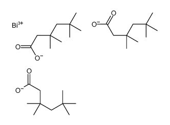 bismuth,3,3,5,5-tetramethylhexanoate Structure