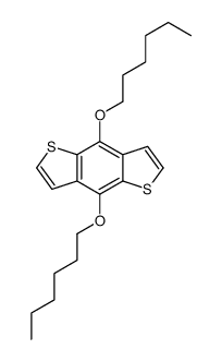 4,8-二己氧基苯并[1,2-b：4,5-b']二噻吩结构式