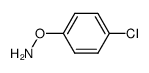 O-(4-chlorophenyl)hydroxylamine Structure