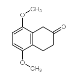 5,8-Dimethoxy-2-tetralone Structure