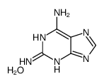 2,6-二氨基嘌呤 一水合物结构式