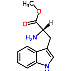 L-色氨酸甲酯结构式
