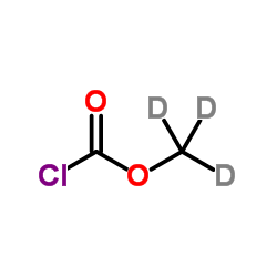 氯甲酸甲酯-D3结构式