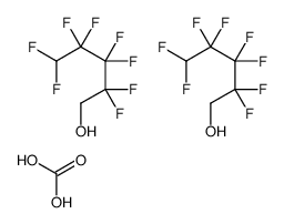 carbonic acid,2,2,3,3,4,4,5,5-octafluoropentan-1-ol结构式