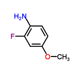 2-Fluoro-4-methoxyaniline Structure
