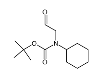 boc-cyclohexylglycinal Structure