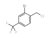 2-溴-1-(氯甲基)-4-(三氟甲基)苯结构式