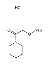 1-[(Aminooxy)acetyl]-piperidine Monohydrochloride structure