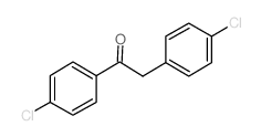 1,2-bis(4-chlorophenyl)ethanone结构式