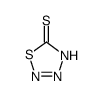 Δ(2)-{1,2,3,4}thiatriazoline-5-thione结构式