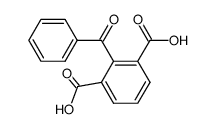 2-Benzoylisophthalic acid Structure