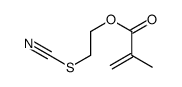 2-thiocyanatoethyl 2-methylprop-2-enoate结构式