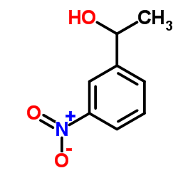 1-(3-硝基苯基)乙醇结构式