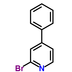 2-Bromo-4-phenylpyridine structure