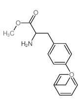 L-Tyrosine,O-(phenylmethyl)-, methyl ester Structure