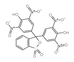 Tetranitrophenolsulfonphthalein Structure
