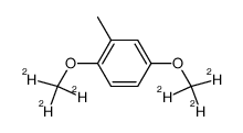 1,4-[2H6]dimethoxy-2-methylbenzene结构式