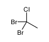 1,1-dibromo-1-chloroethane Structure