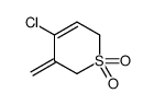 4-chloro-5-methylidene-2H-thiopyran 1,1-dioxide Structure