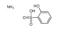 ammonium hydroxybenzenesulphonate Structure