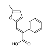 (E)-3-(5-methyl-furan-2-yl)-2-phenylacrylic acid Structure