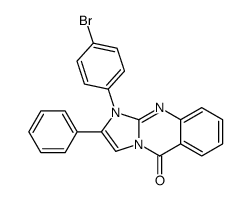 1-(4-bromophenyl)-2-phenylimidazo[2,1-b]quinazolin-5-one Structure