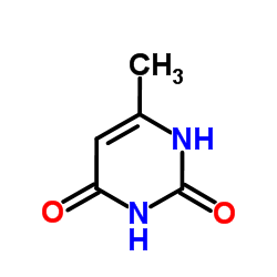 6-甲基尿嘧啶结构式