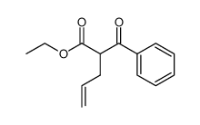 β-oxo-α-(2-propenyl)benzenepropanoic acid ethyl ester Structure