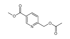 Methyl 6-(Acetoxymethyl)Nicotinate structure