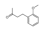 4-(o-methoxyphenyl)-butan-2-one结构式