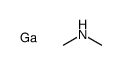 gallium,N-methylmethanamine Structure
