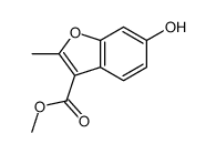 6-羟基-2-甲基苯并呋喃-3-羧酸甲酯结构式