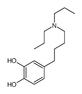 4-[4-(dipropylamino)butyl]benzene-1,2-diol结构式