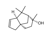 (R)-6,8,8-Trimethyl-4,5,6,7,8,8a-hexahydro-3H-3a,7-methano-azulen-6-ol Structure
