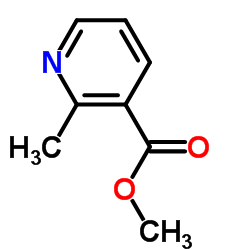 Methyl 2-methylnicotinate Structure