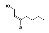 E-3-bromo-2-hepten-1-ol结构式