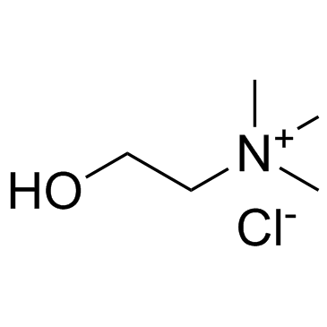 氯化胆碱结构式