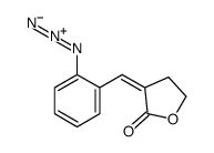 3-[(2-azidophenyl)methylidene]oxolan-2-one结构式