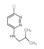 6-CHLORO-N-(2-METHYLPROPYL)-3-PYRIDAZINAMINE Structure